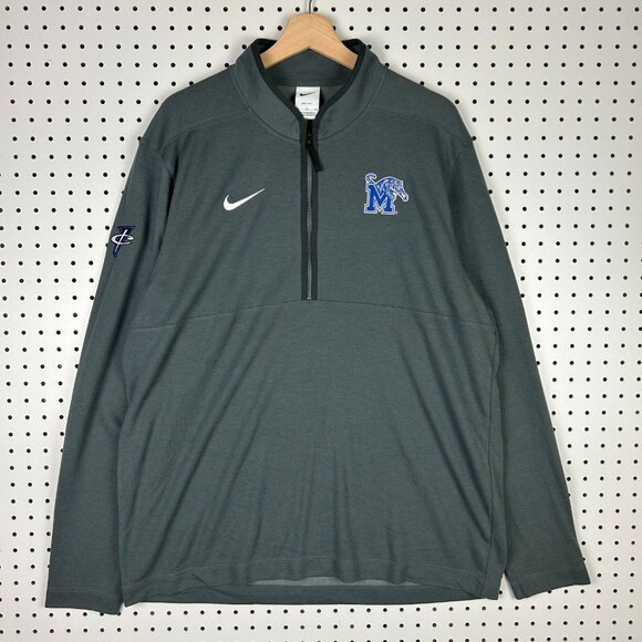 Nike 1 Cent Memphis Tigers XLT Quarter Zip NWT Coach Sideline Penny Hardaway - Picture 1 of 6
